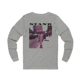 STAND - BLACK UNISEX LONG SLEEVE T-SHIRT