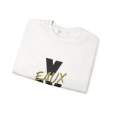 V EAUX IV- BLACK W/ GOLD EAUX UNISEX SWEAT SHIRT
