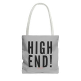 HIGH END BLACK TOTE BAG