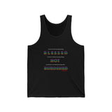 BLACK WOMAN RAINBOW UNISEX TANK TOP UNISEX TANK TOP