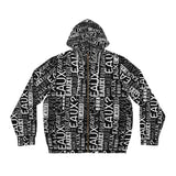 EAUX WHITE AOP ZIP HOODIE