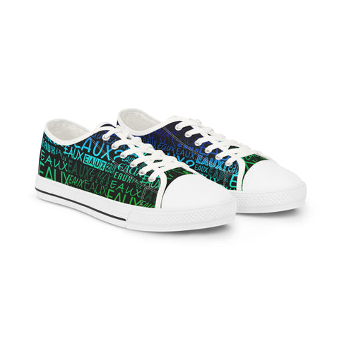 EAUX - RAINBOW LOW-TOP SNEAKERS-WHITE SOLE