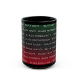 BLACK MAGIC - RBG CERAMIC MUG - BLACK 11oz & 15oz