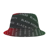 BLACK MAGIC - RBG AOP BUCKET HAT