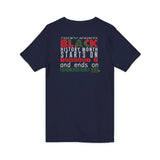 FRIENDLY REMINDER UNISEX V-NECK T-SHIRT