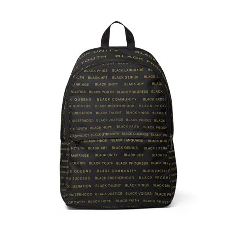 BLACK MAGIC - BLACK GOLD BOOKBAG
