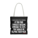 HELP THEM PACK TOTE BAG