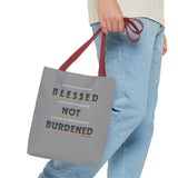BLACK WOMAN RAINBOW TOTE BAG