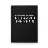 IDGAF JOURNAL