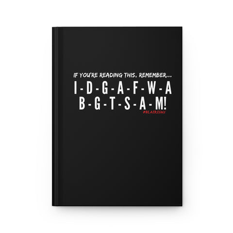 IDGAF JOURNAL