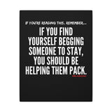 HELP THEM PACK CANVAS ART