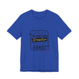 REACH FOR SOMETHING BLACK GOLD UNISEX SHORT SLEEVE T-SHIRTS