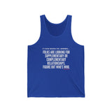 FIGURE OUT UNISEX TANK TOP