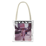 STAND - WHITE TOTE BAG