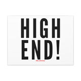 HIGH END BLACK CANVAS ART