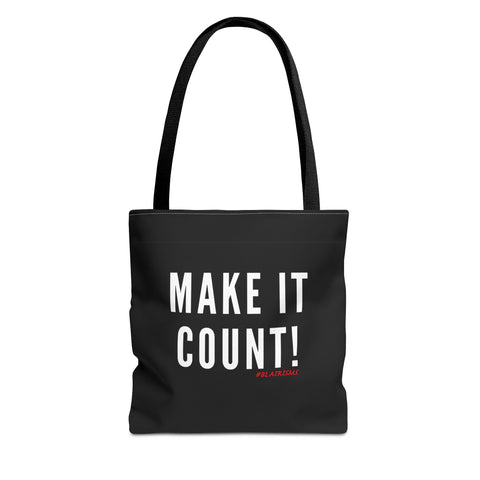 MAKE IT COUNT TOTE BAG