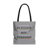BLACK WOMAN RAINBOW TOTE BAG