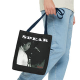 SPEAK - WHITE TOTE BAG