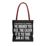 TAKE AIM TOTE BAG