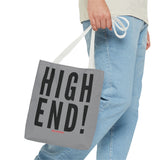 HIGH END BLACK TOTE BAG