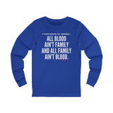 ALL BLOOD UNISEX LONGSLEEVE T-SHIRT