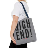 HIGH END BLACK TOTE BAG