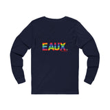 EAUX  RAINBOW UNISEX LONG SLEEVE T-SHIRTS