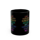 MEANING OF PRIDE CERAMIC BLUCK MUG 150Z