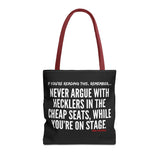 HECKLERS TOTE BAG