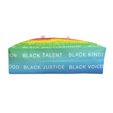 BLACK MAGIC RAINBOW WHITE WEEKENDER BAG