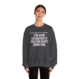 EXPLANATION UNISEX SWEATSHIRT