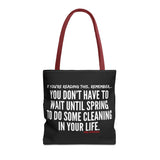 SPRING CLEANING TOTE BAG