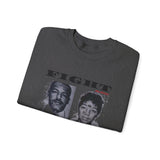 FIGHT - WHITE UNISEX SWEAT SHIRT