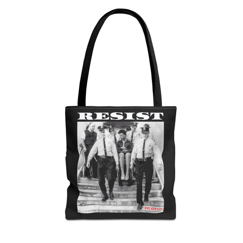 RESIST-WHITE TOTE BAG