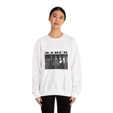 MARCH - BLACK UNISEX SWEAT SHIRT
