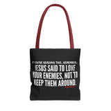 JESUS SAID (CLEAN) TOTE BAG