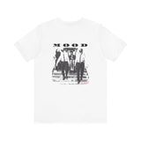 MOOD - WHITE UNISEX SHORT SLEEVE SHIRT
