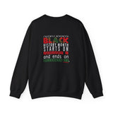 FRIENDLY REMINDER UNISEX SWEAT SHIRT