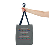 BLACK QUEER RAINBOW TOTE BAG