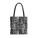 EAUX WHITE TOTE BAG