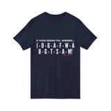 IDGAF UNISEX V-NECK T-SHIRT