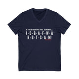 IDGAF UNISEX V-NECK T-SHIRT