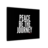 PEACE BE THE JOURNEY WHITE CANVAS ART