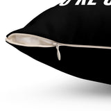 HECKLERS THROW PILLOW