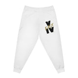 V EAUX IV - BLACK W/ GOLD EAUX  ATHLETIC JOGGERS