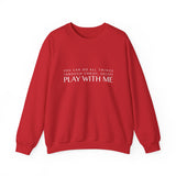 YOU CAN DO ALL THINGS - WHITE UNISEX SWEATSHIRT