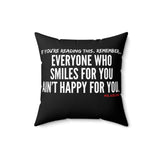 SMILES FOR YOU THROW PILLOW