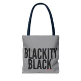 BLACKITY BLACK - BLACK TOTE BAG
