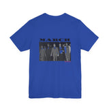 MARCH - BLACK UNISEX SHORT SLEEVE T-SHIRT