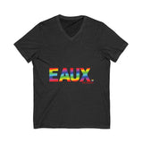 EAUX RAINBOW UNISEX V-NECK T-SHIRTS
